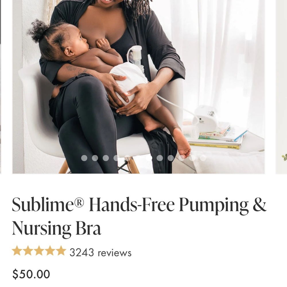 Kindred Bravely Sublime Hands-Free Pumping & Nursing Bra NWT NEVER OPENED
